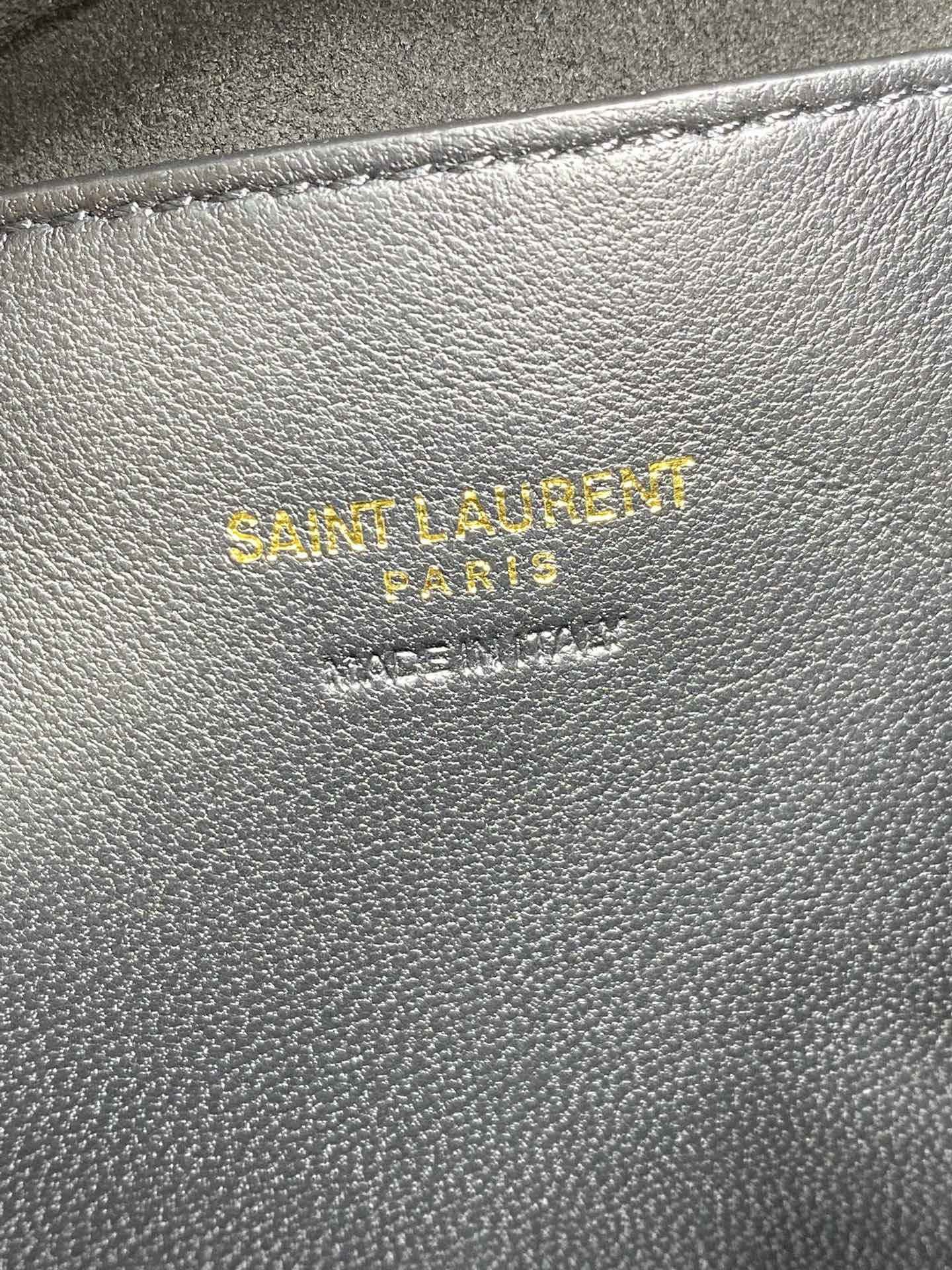 YSL PARIS VII pochon in lambskin 24X30X12cm - Image 10