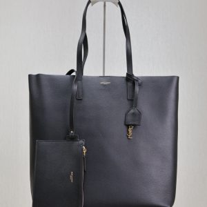 YSL SHOPPING SAINT LAURENT IN LEATHER 32.5¡Á35¡Á10.5cm