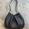 YSL PARIS VII small hobo in grained leather 30X25X3cm