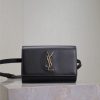 YSL kate belt bag in grain de poudre-embossed leather 18x12x4.5cm