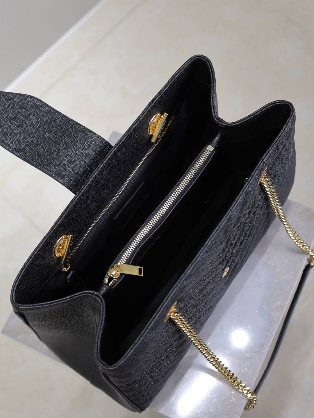 YSL SHOPPING BAG 33¡Á22¡Á15cm - Image 8
