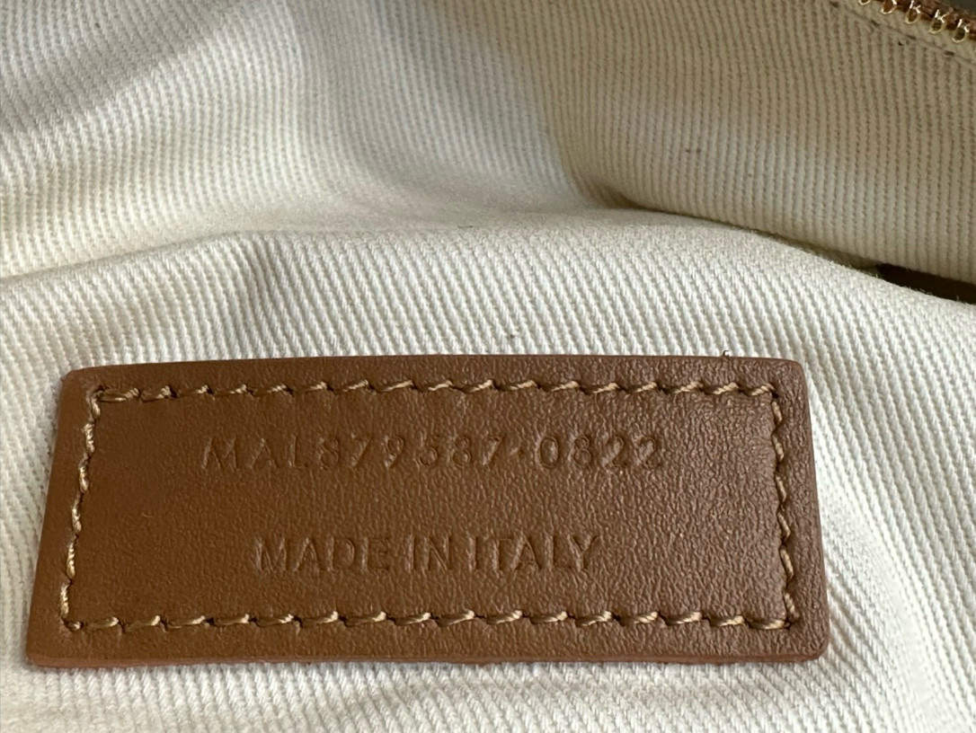 YSL Jamie Large in Suede and Shearling 38¡Á26¡Á12cm - Image 18