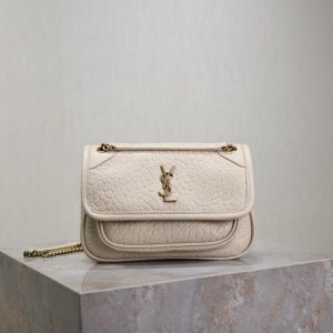 YSL Niki Mini in grained lambskin 828736 12.5x18x5cm