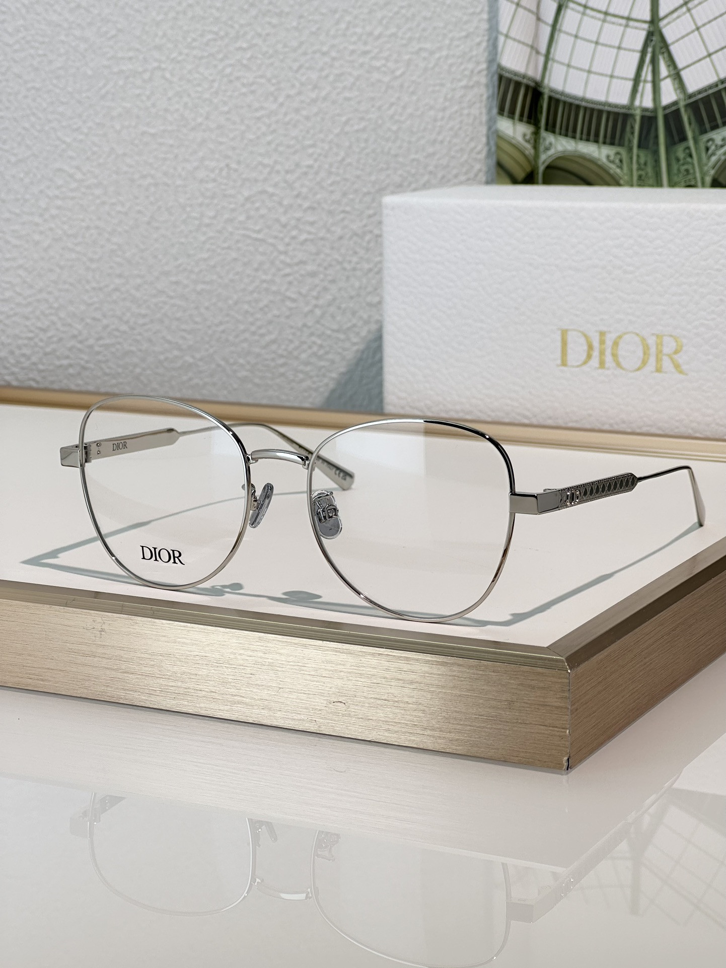 Dior Glasses Cannage B1F 54-19-140 - Image 7