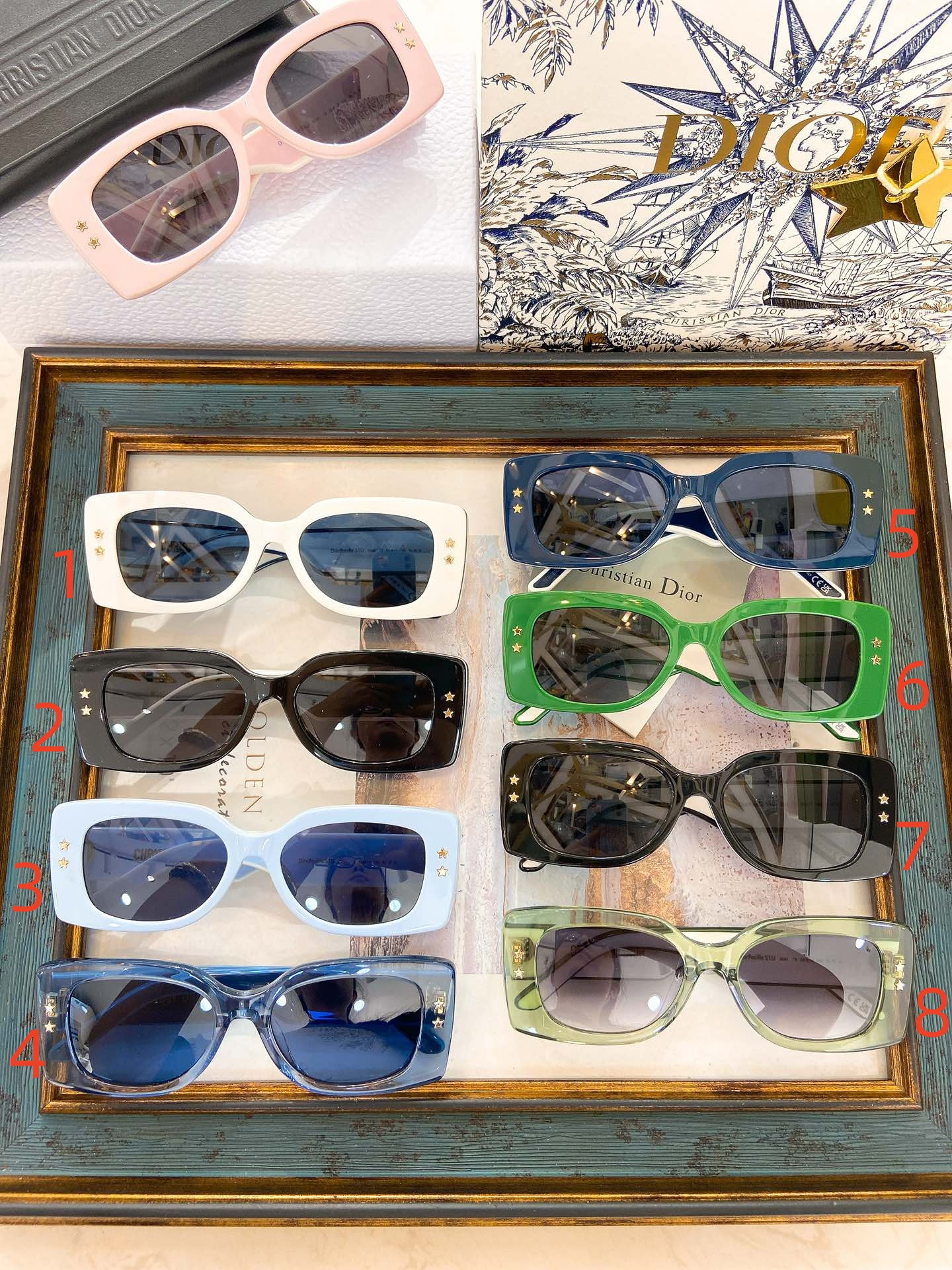 Dior Glasses Pacific S1U 53-18-140