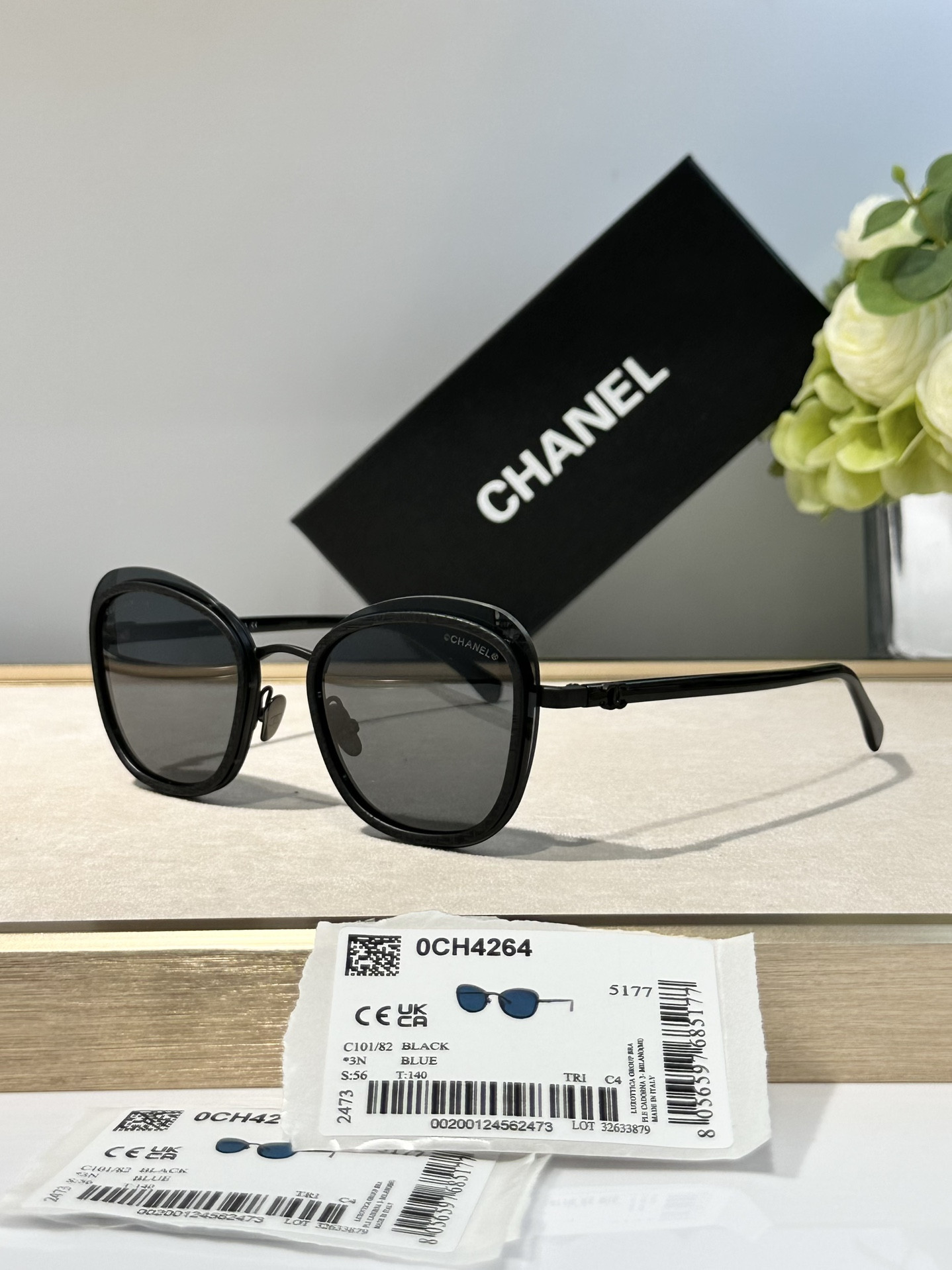 Chanel Glasses CH4264 56-17-140 - Image 3