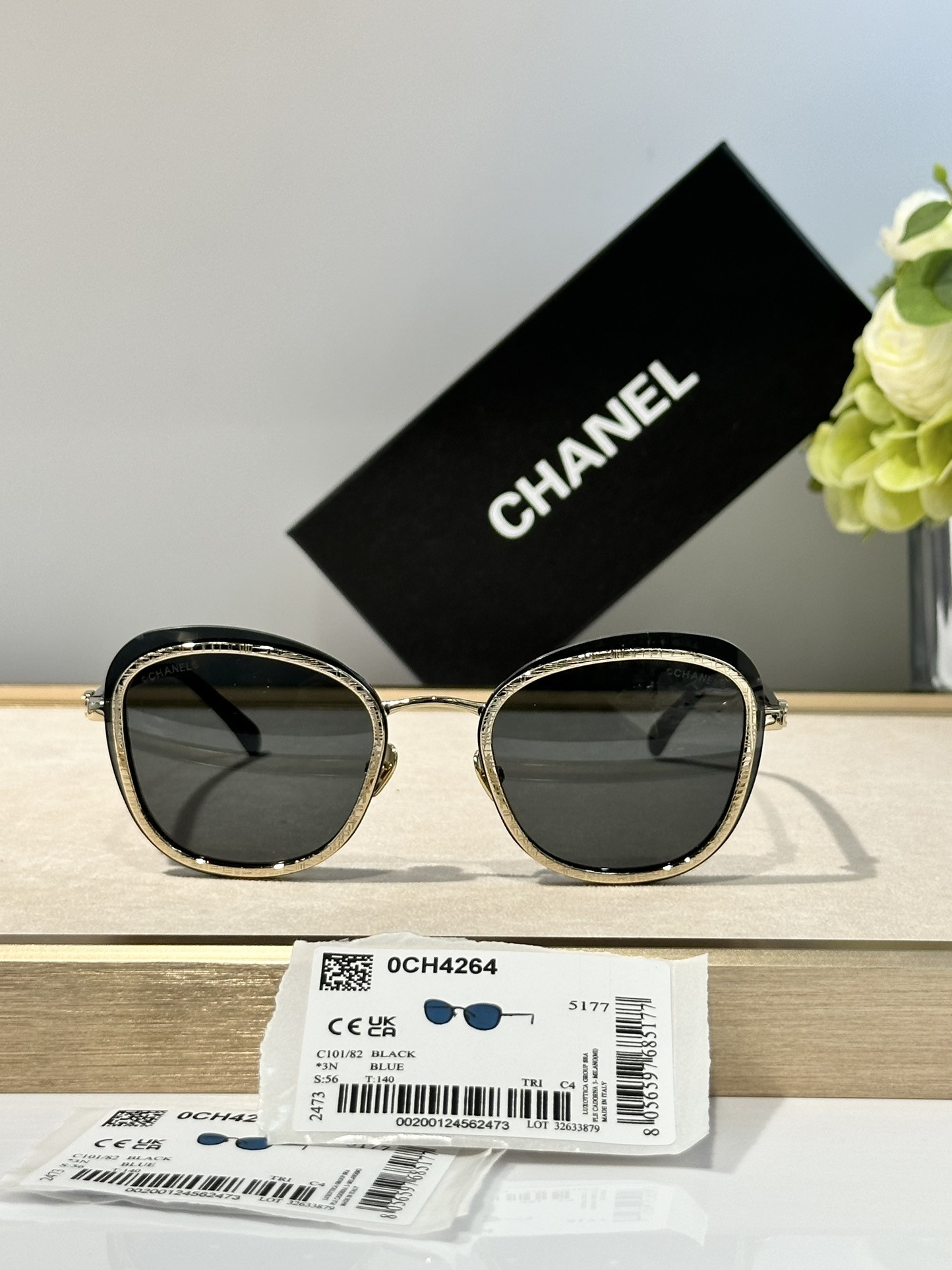 Chanel Glasses CH4264 56-17-140 - Image 11