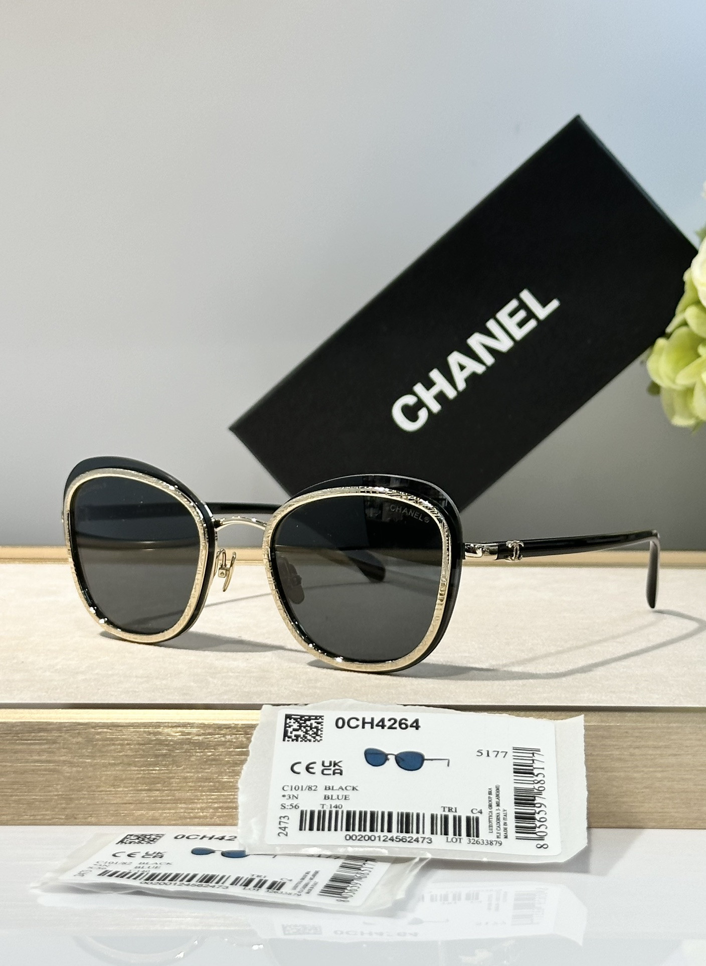 Chanel Glasses CH4264 56-17-140 - Image 4