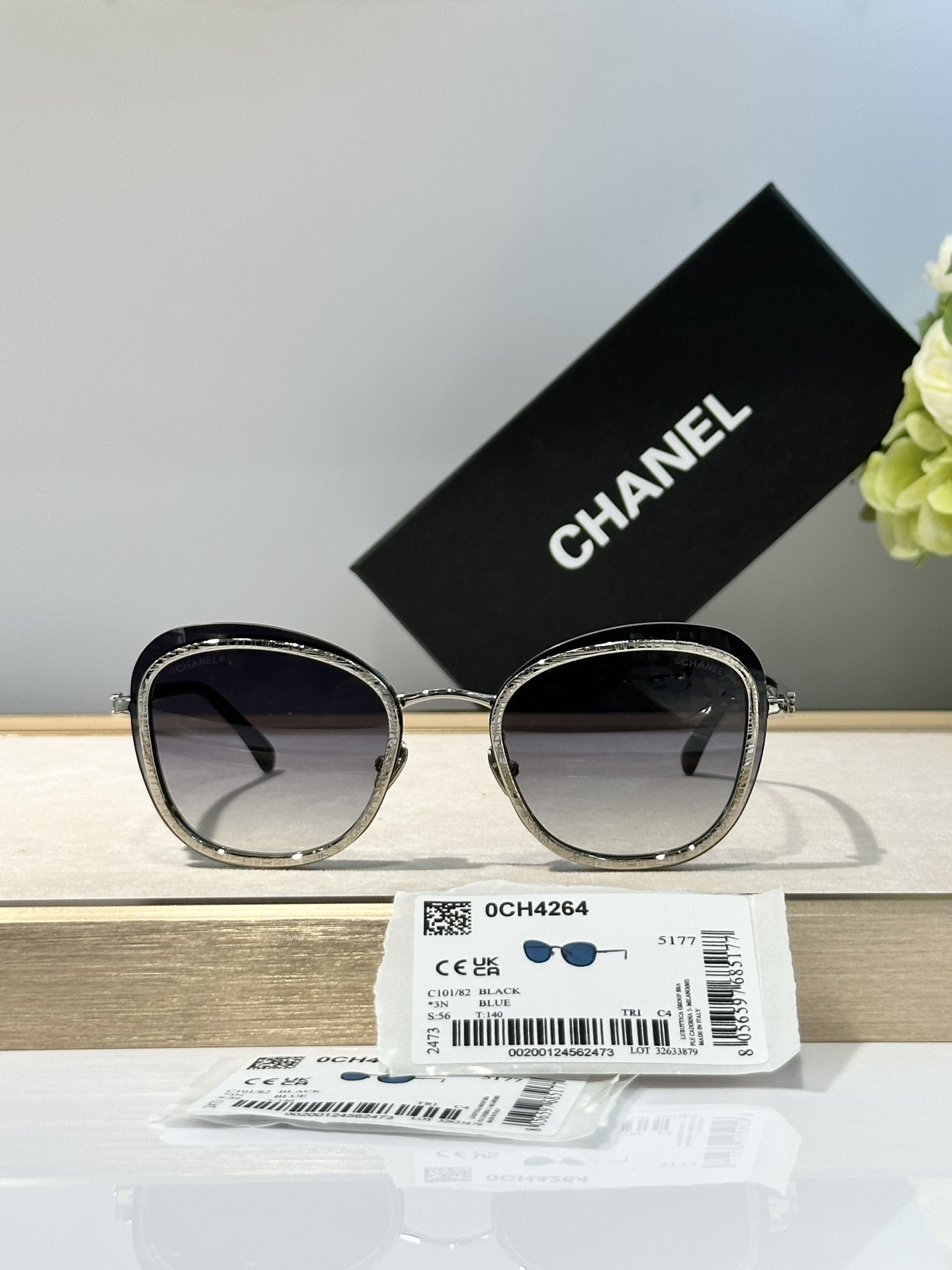 Chanel Glasses CH4264 56-17-140 - Image 12