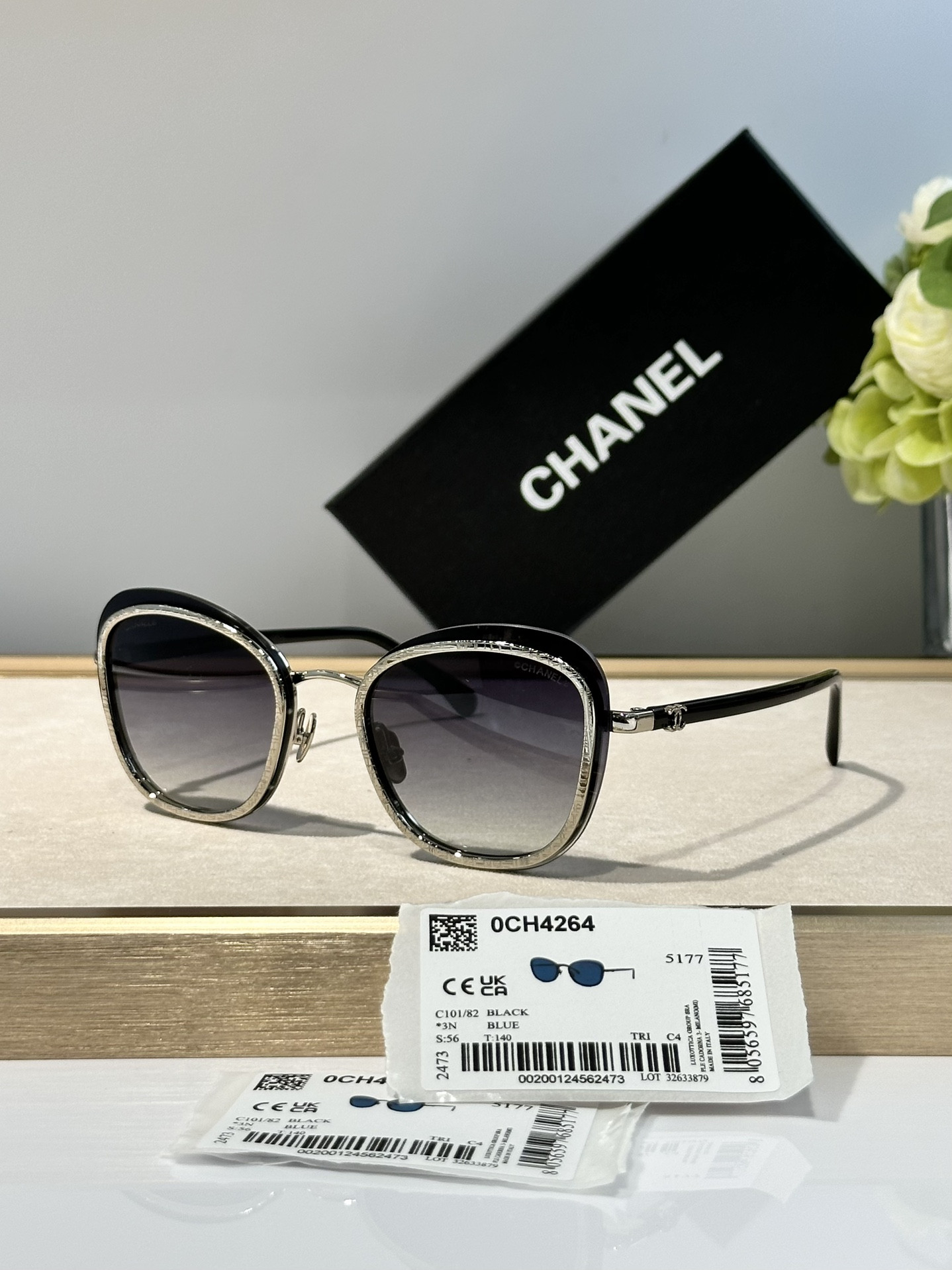 Chanel Glasses CH4264 56-17-140 - Image 5