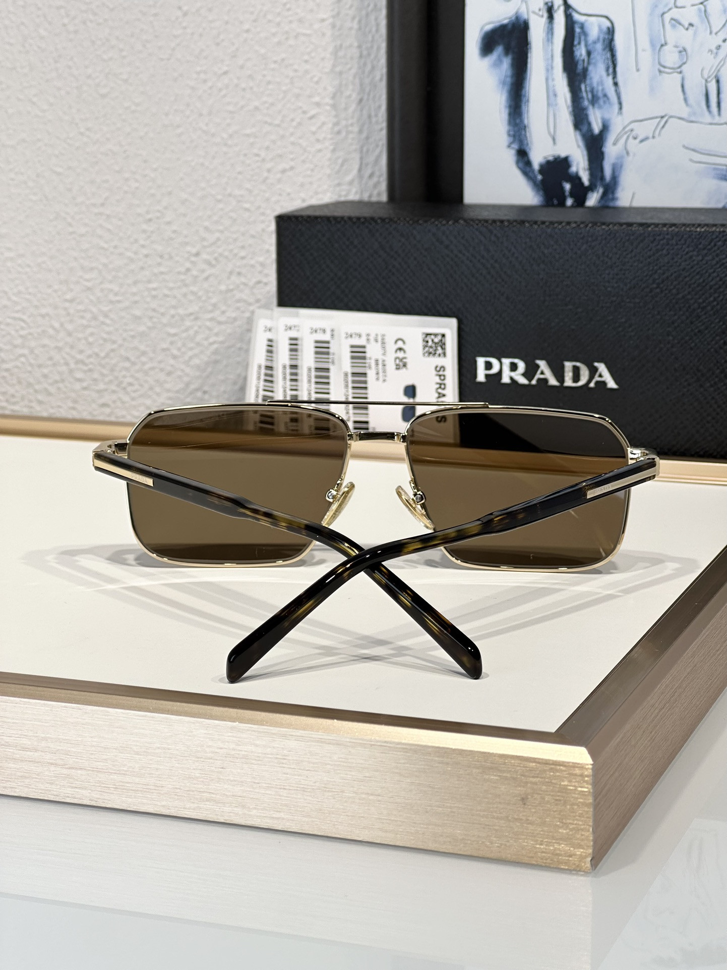 Prada Glasses SPRA57S 61-15-145 - Image 11