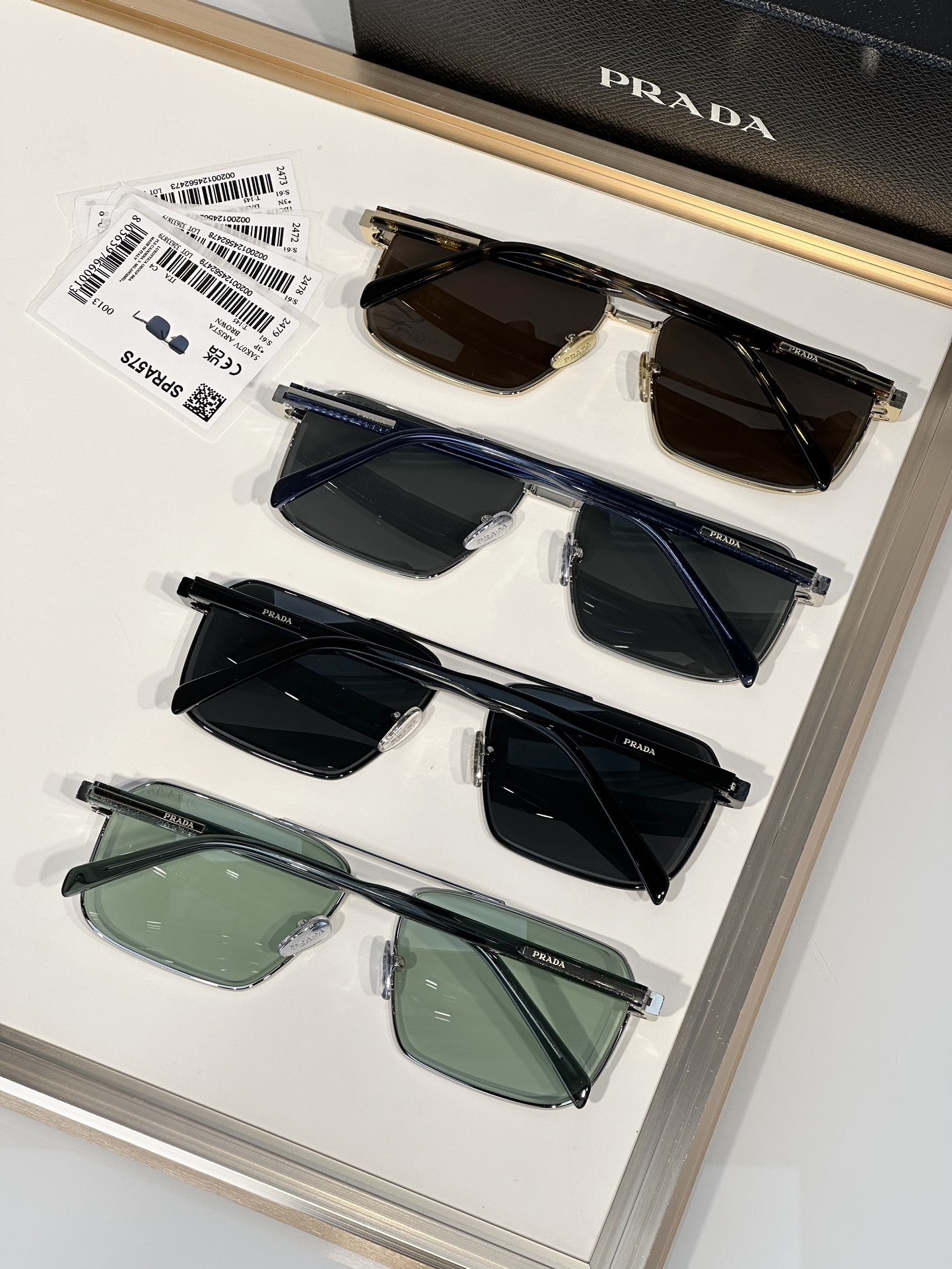 Prada Glasses SPRA57S 61-15-145 - Image 3