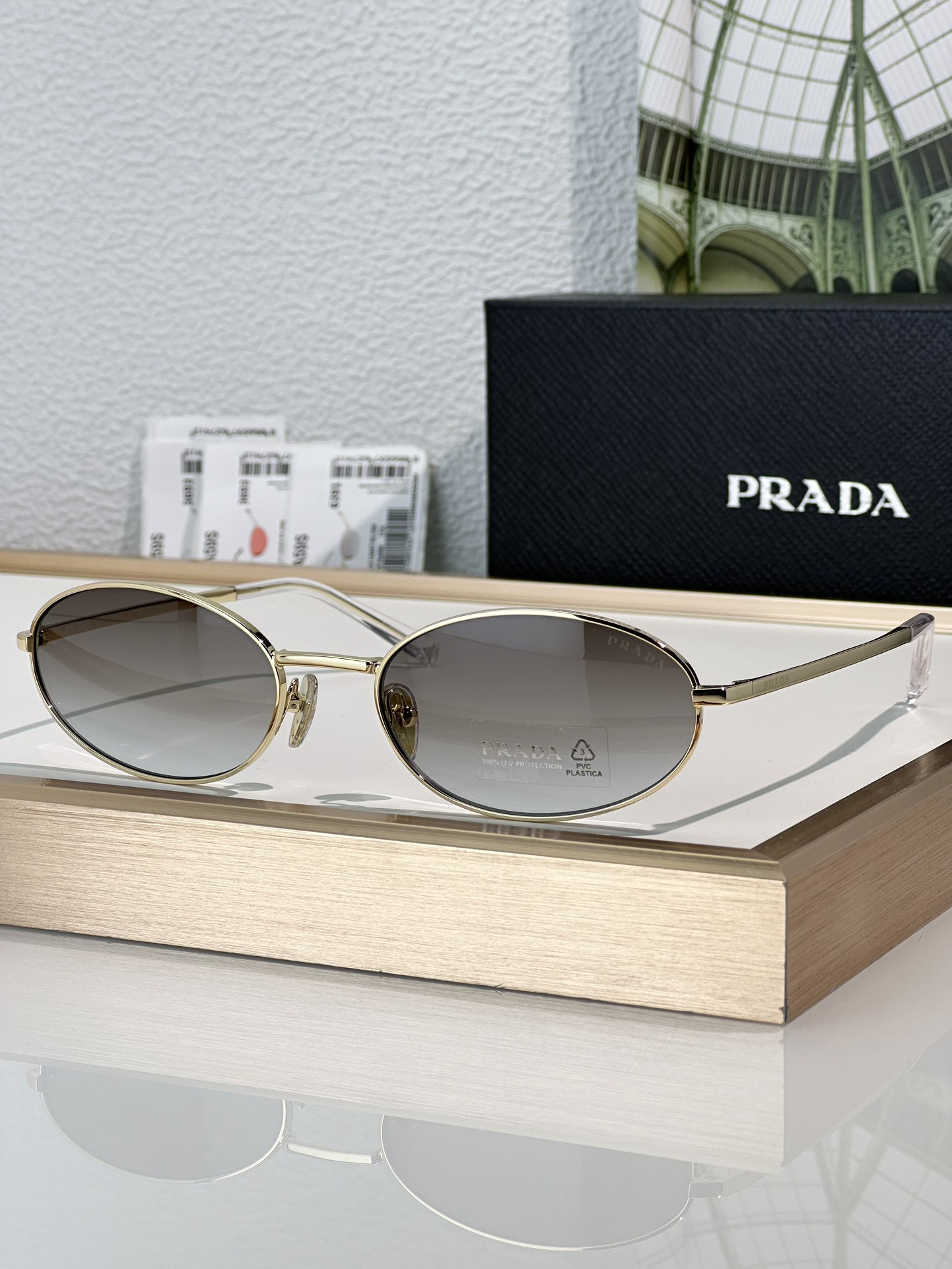 Prada Glasses SPRA59S 59-19-125 - Image 4