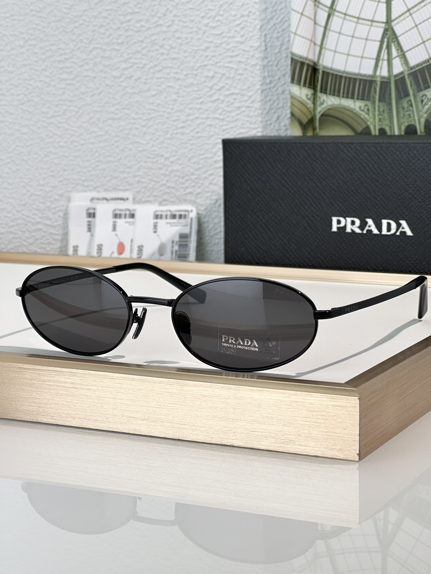 Prada Glasses SPRA59S 59-19-125 - Image 6
