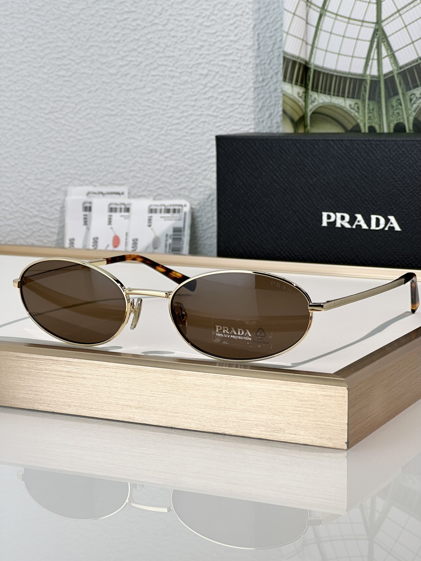 Prada Glasses SPRA59S 59-19-125 - Image 7
