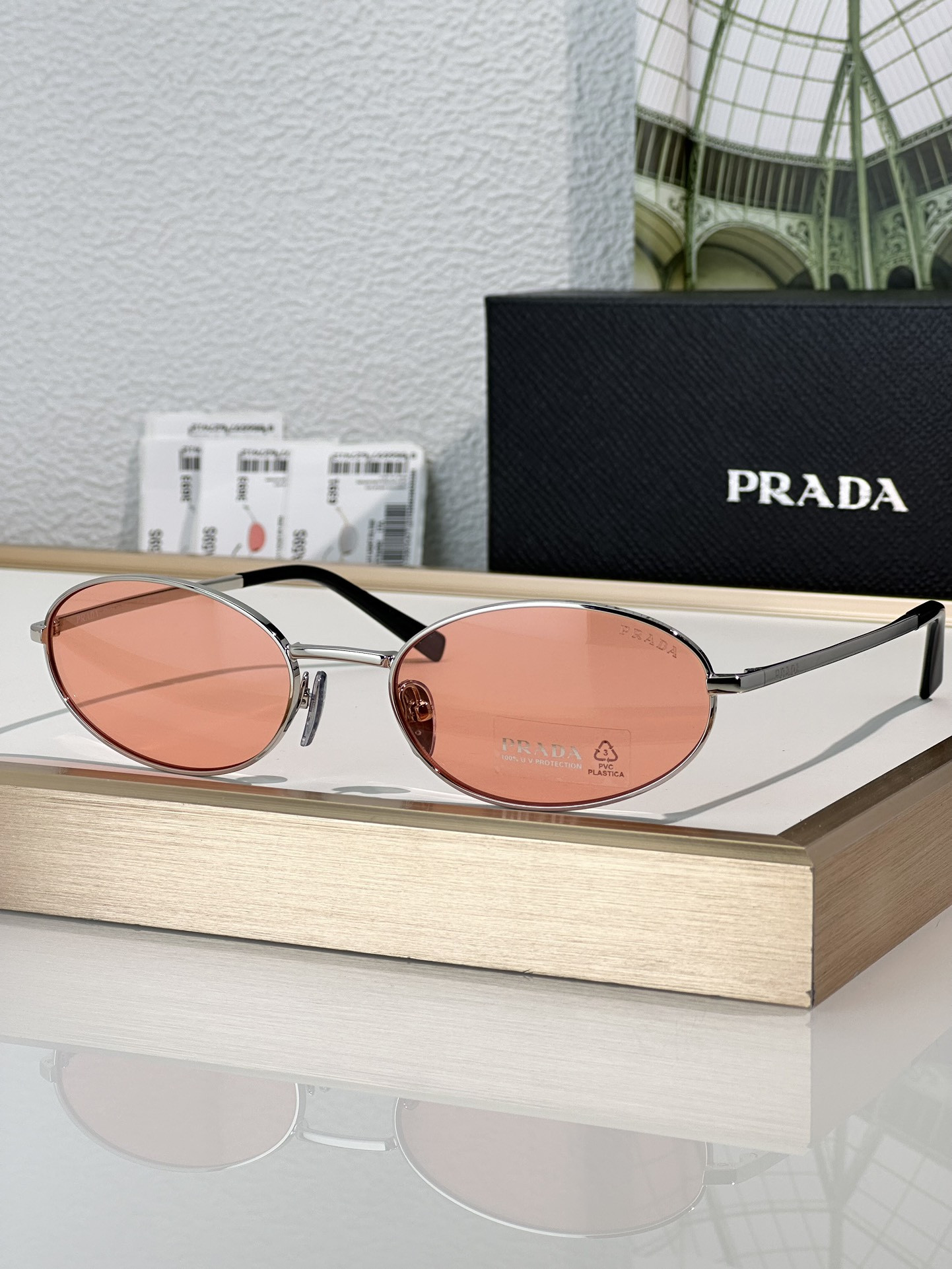 Prada Glasses SPRA59S 59-19-125 - Image 8