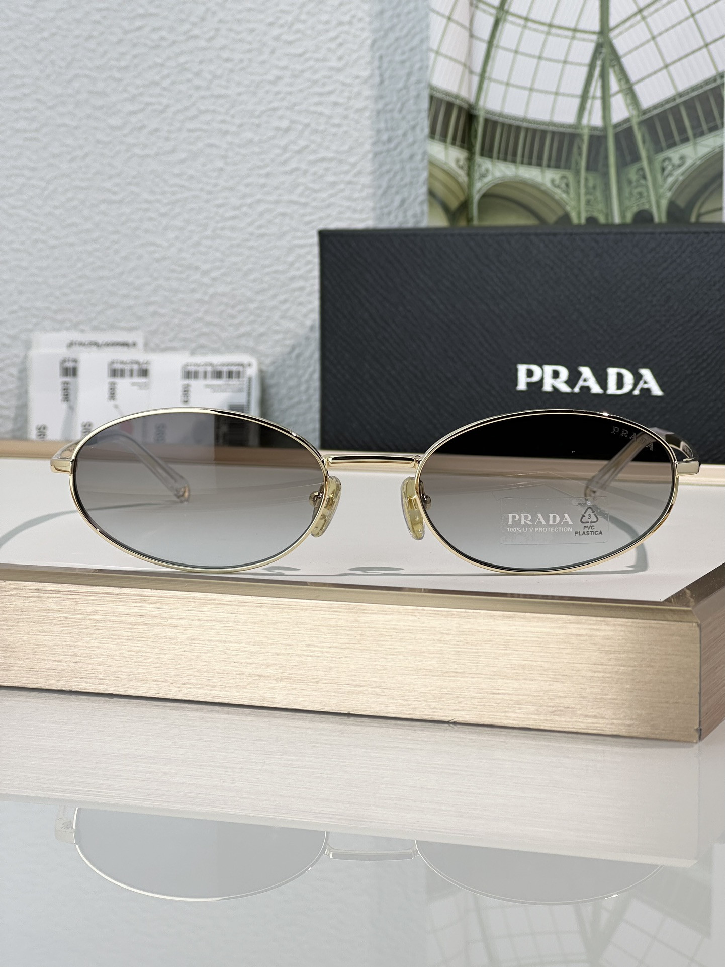 Prada Glasses SPRA59S 59-19-125 - Image 9