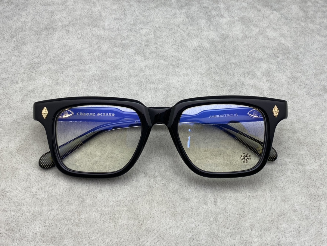 Chrome Hearts Glasses BK18KGP 53-21-151 - Image 2