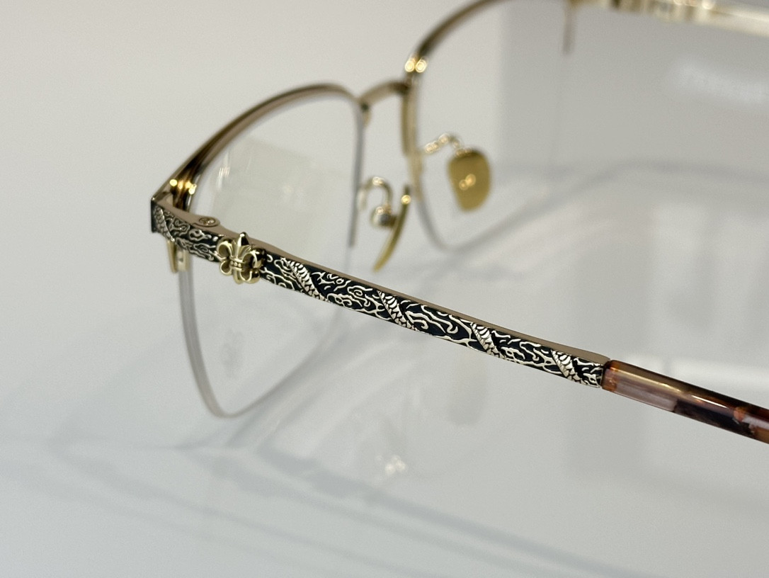 Chrome Hearts Glasses CH8258 53-17-148 - Image 13
