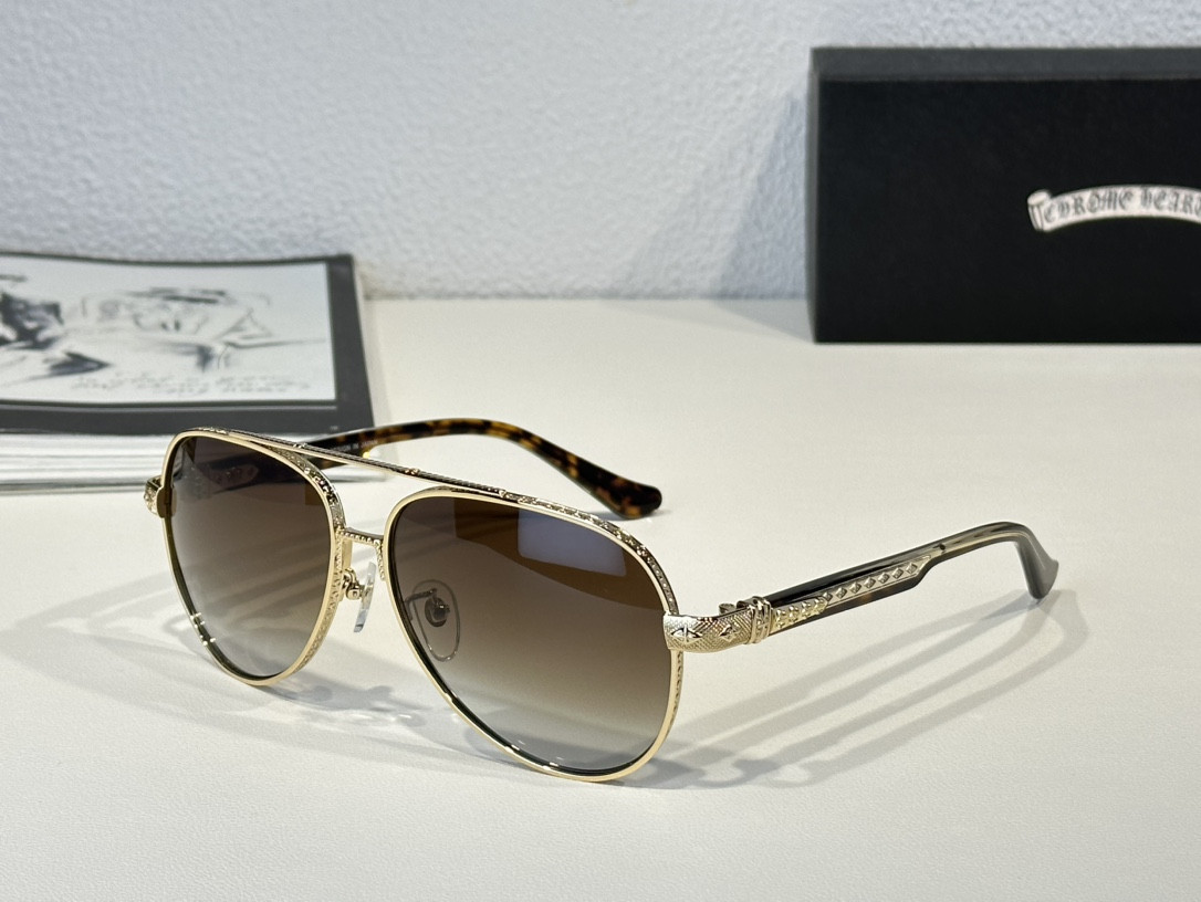 Chrome Hearts Glasses CH8191 62-14-154 - Image 4