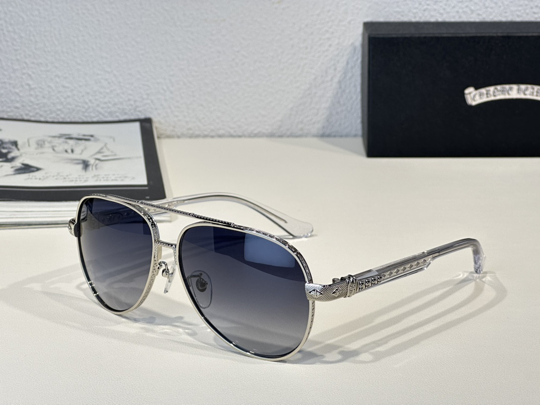 Chrome Hearts Glasses CH8191 62-14-154 - Image 5