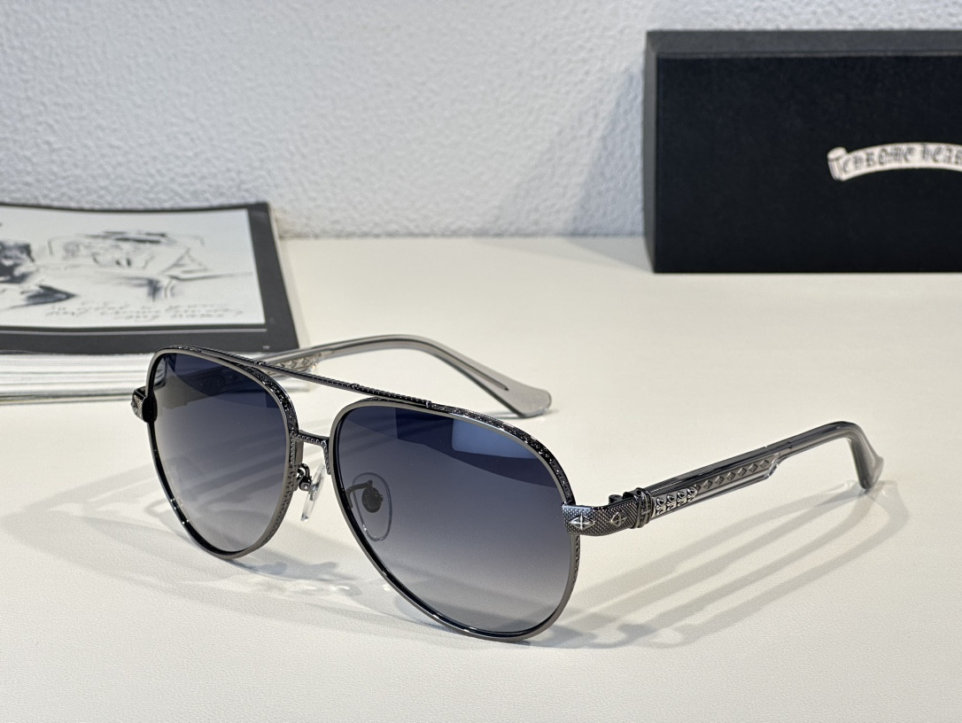 Chrome Hearts Glasses CH8191 62-14-154 - Image 6