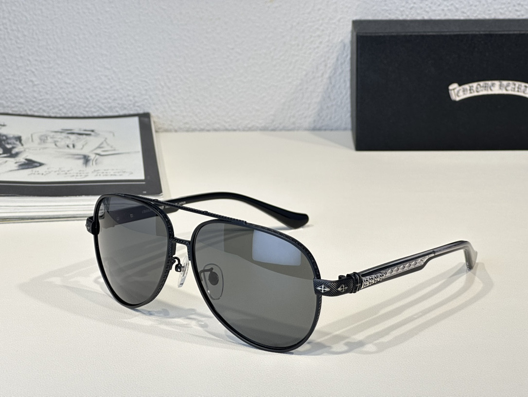 Chrome Hearts Glasses CH8191 62-14-154 - Image 7