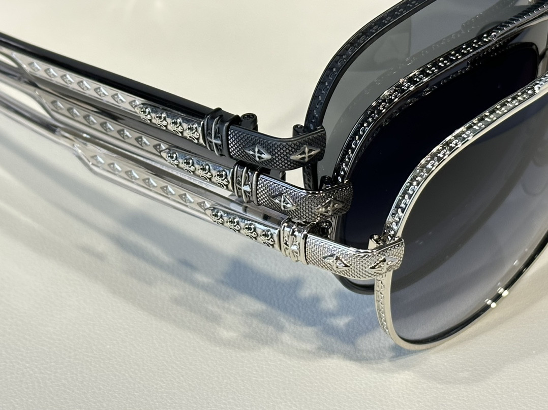 Chrome Hearts Glasses CH8191 62-14-154 - Image 8
