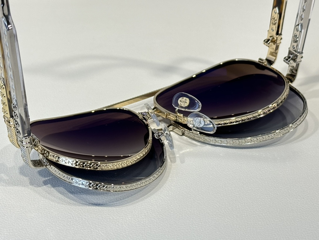 Chrome Hearts Glasses CH8191 62-14-154 - Image 9
