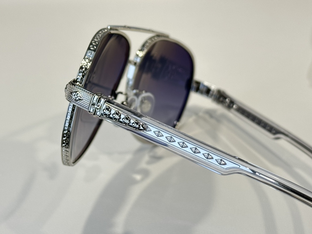 Chrome Hearts Glasses CH8191 62-14-154 - Image 10