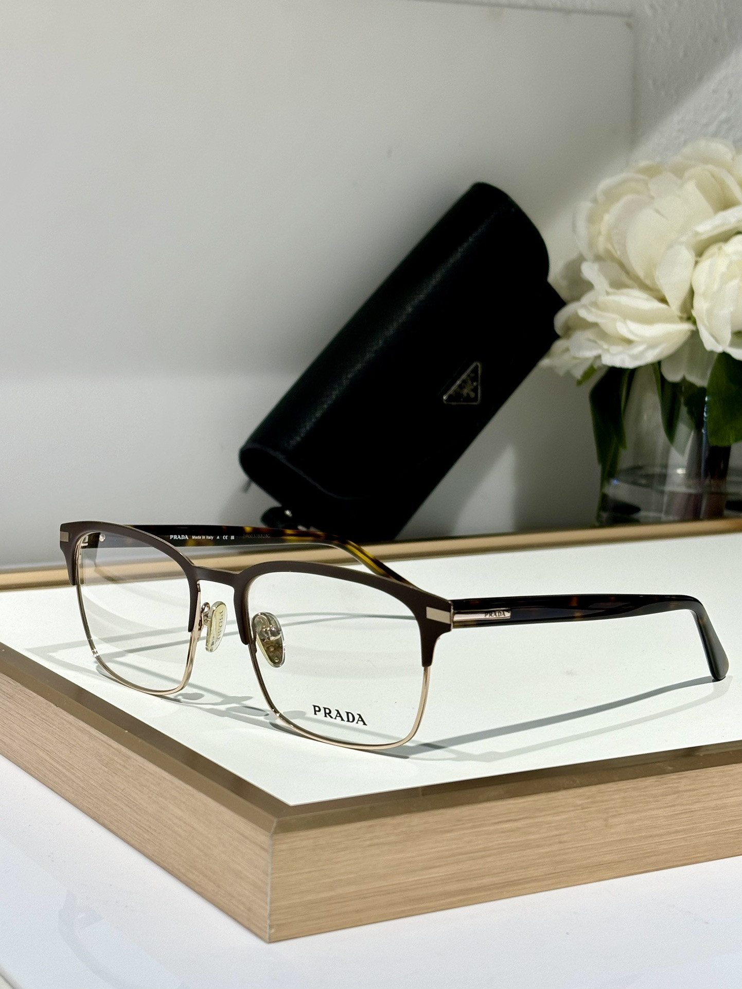 Prada Glasses VPR58Z 57-19-145 - Image 4