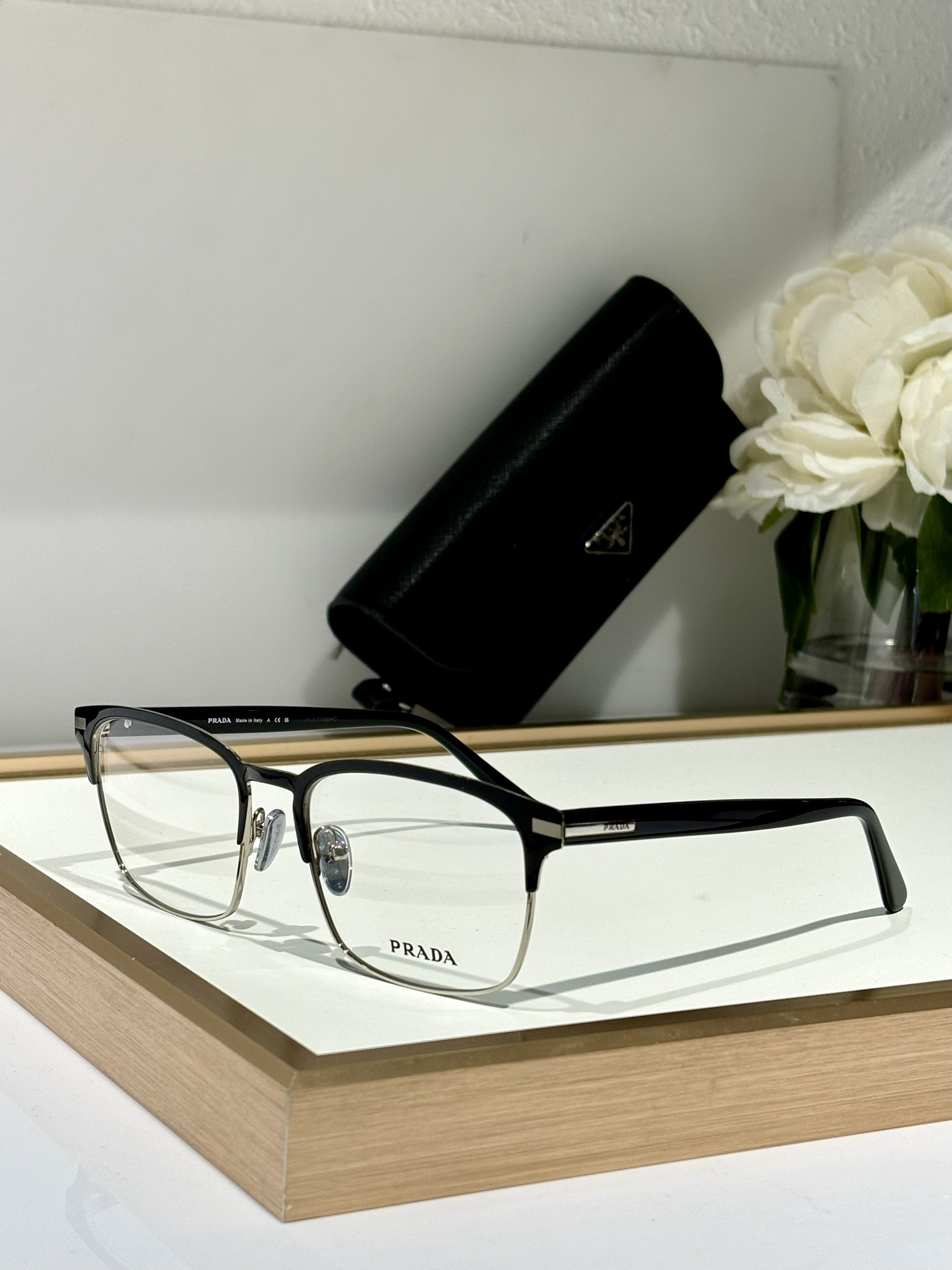 Prada Glasses VPR58Z 57-19-145 - Image 5