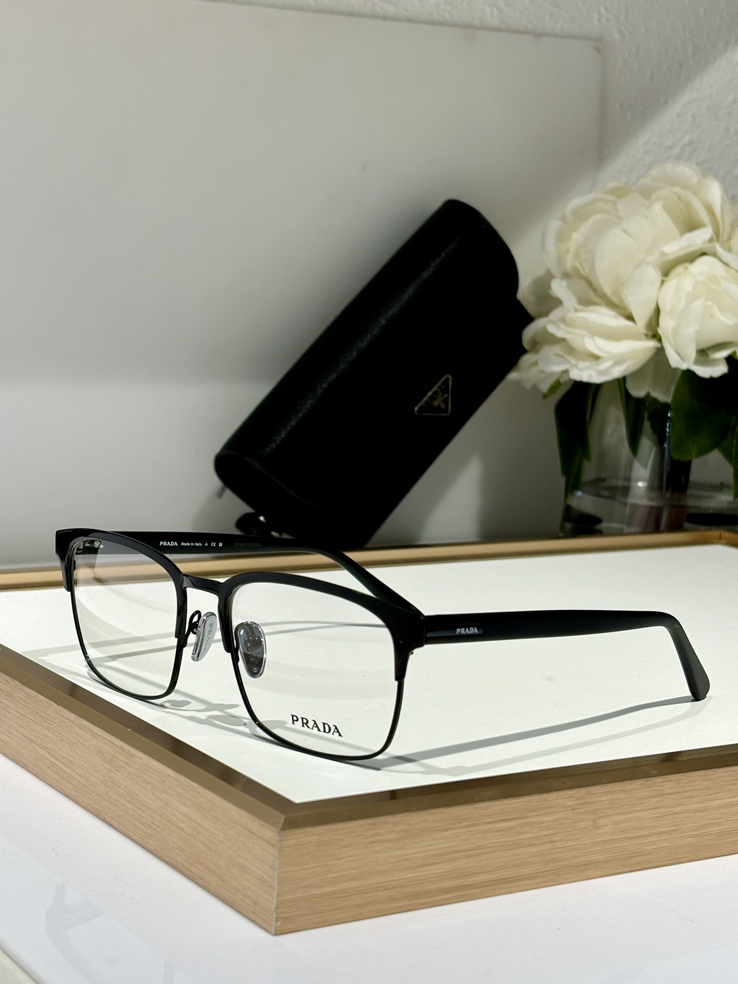 Prada Glasses VPR58Z 57-19-145 - Image 6