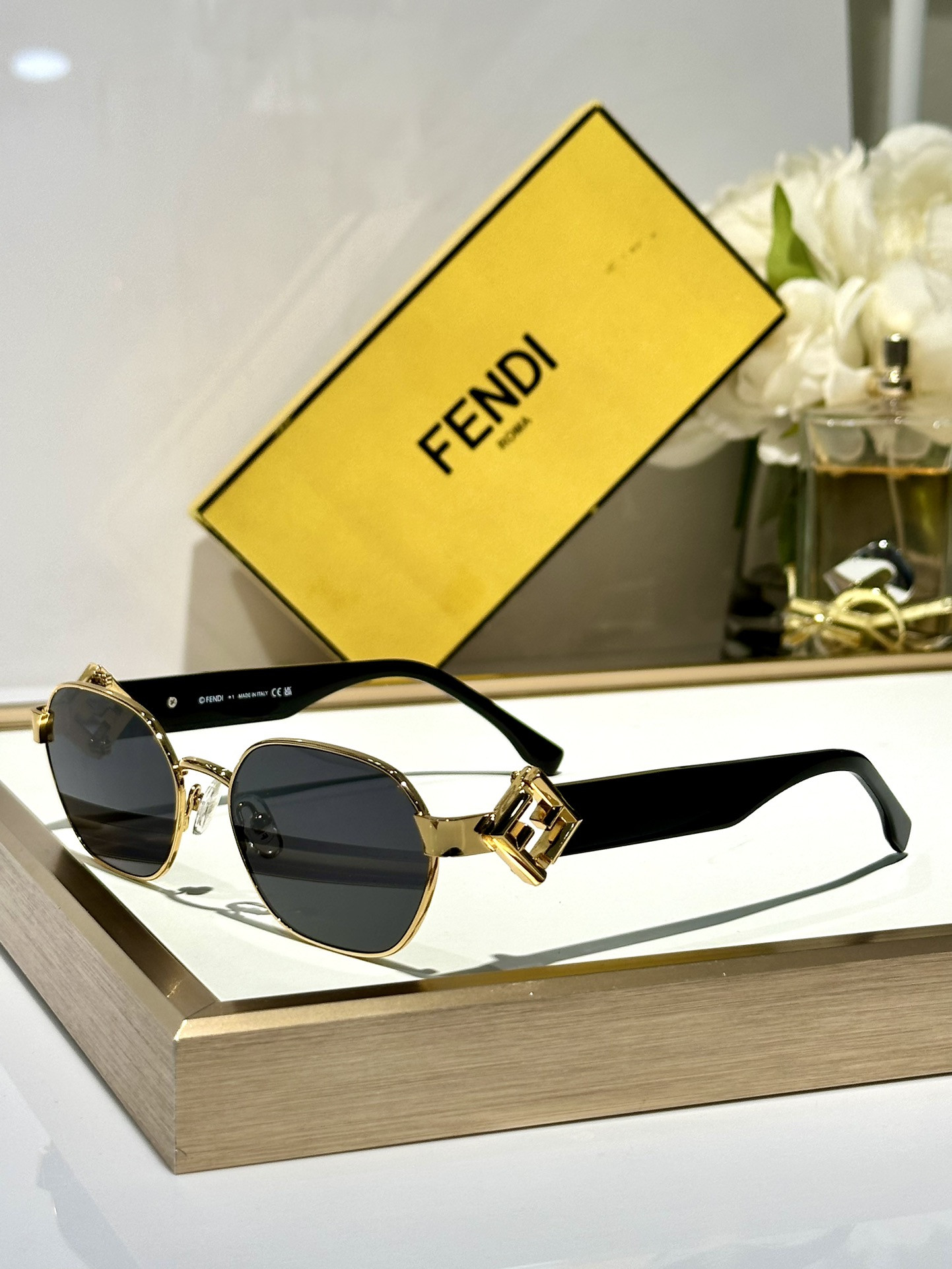 Fendi Glasses FE40148l 56-19-140 - Image 7