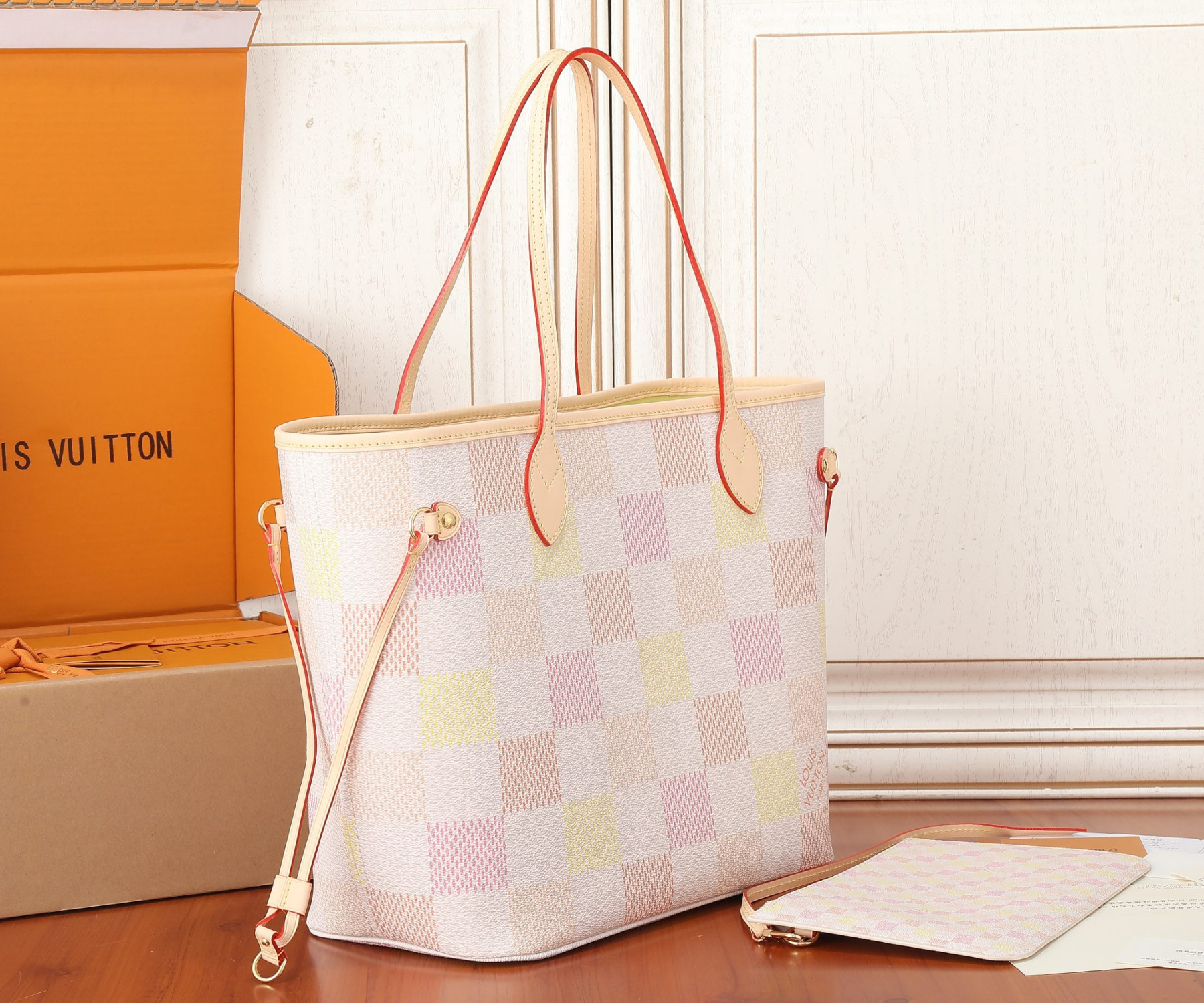 LV Neverfull MM N40668 31 x 28 x 14 cm Without Box - Image 7