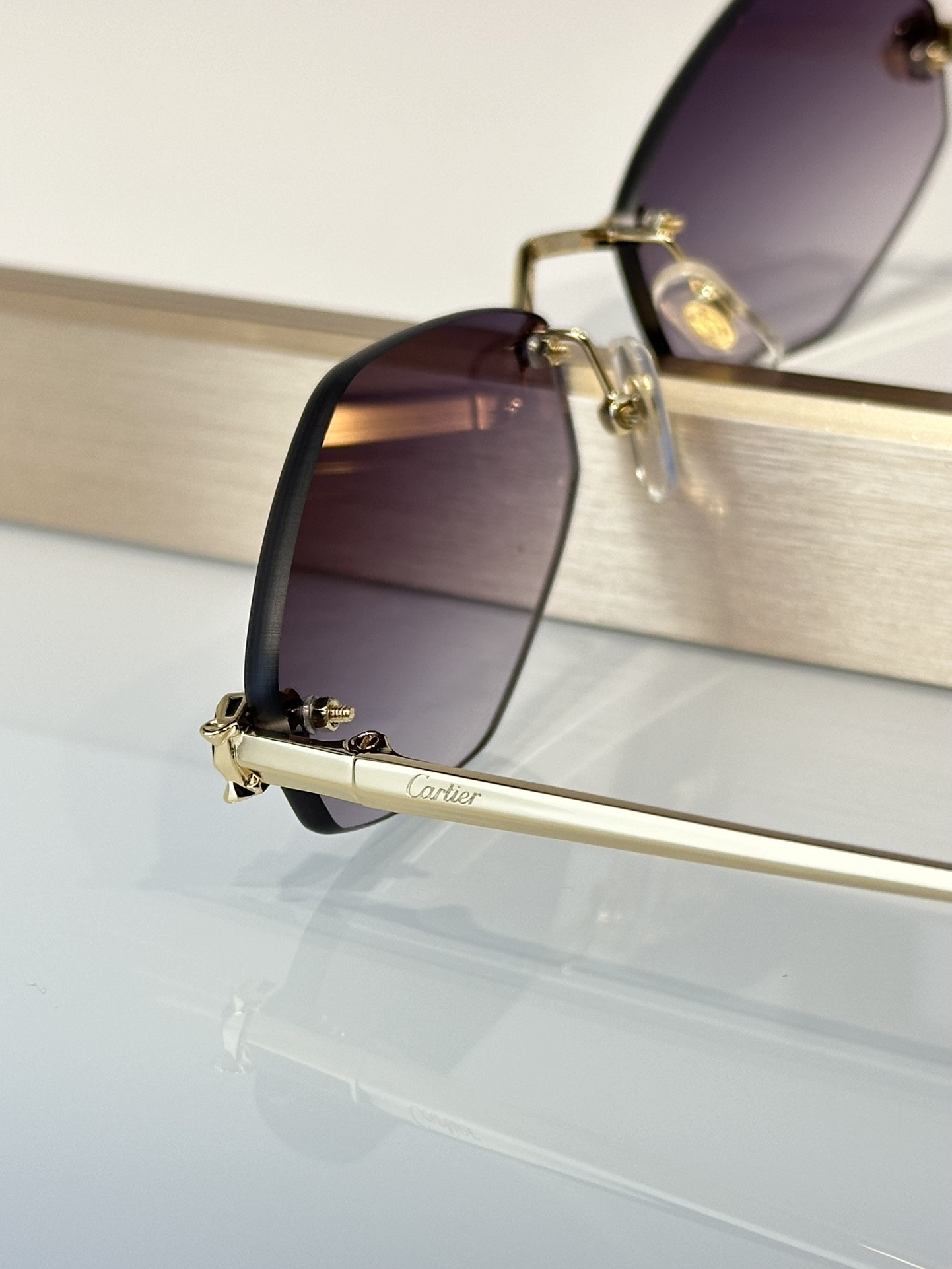 Cartier Glasses CT0433S 55-20-140 - Image 9