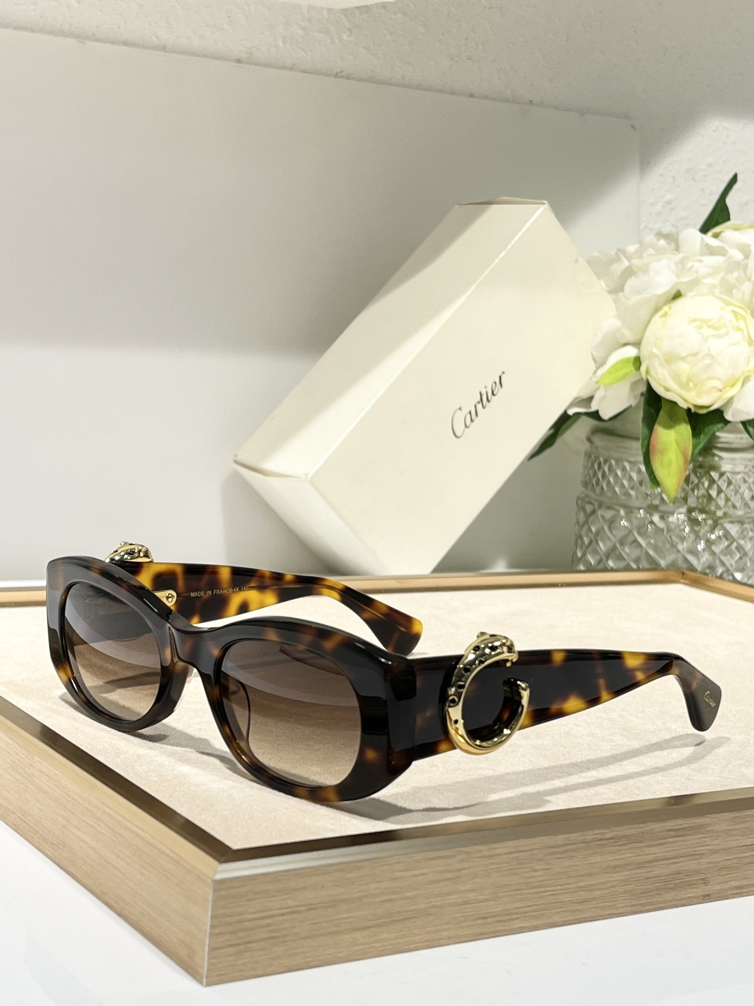 Cartier Glasses Narrow frame 51-21-145 - Image 7