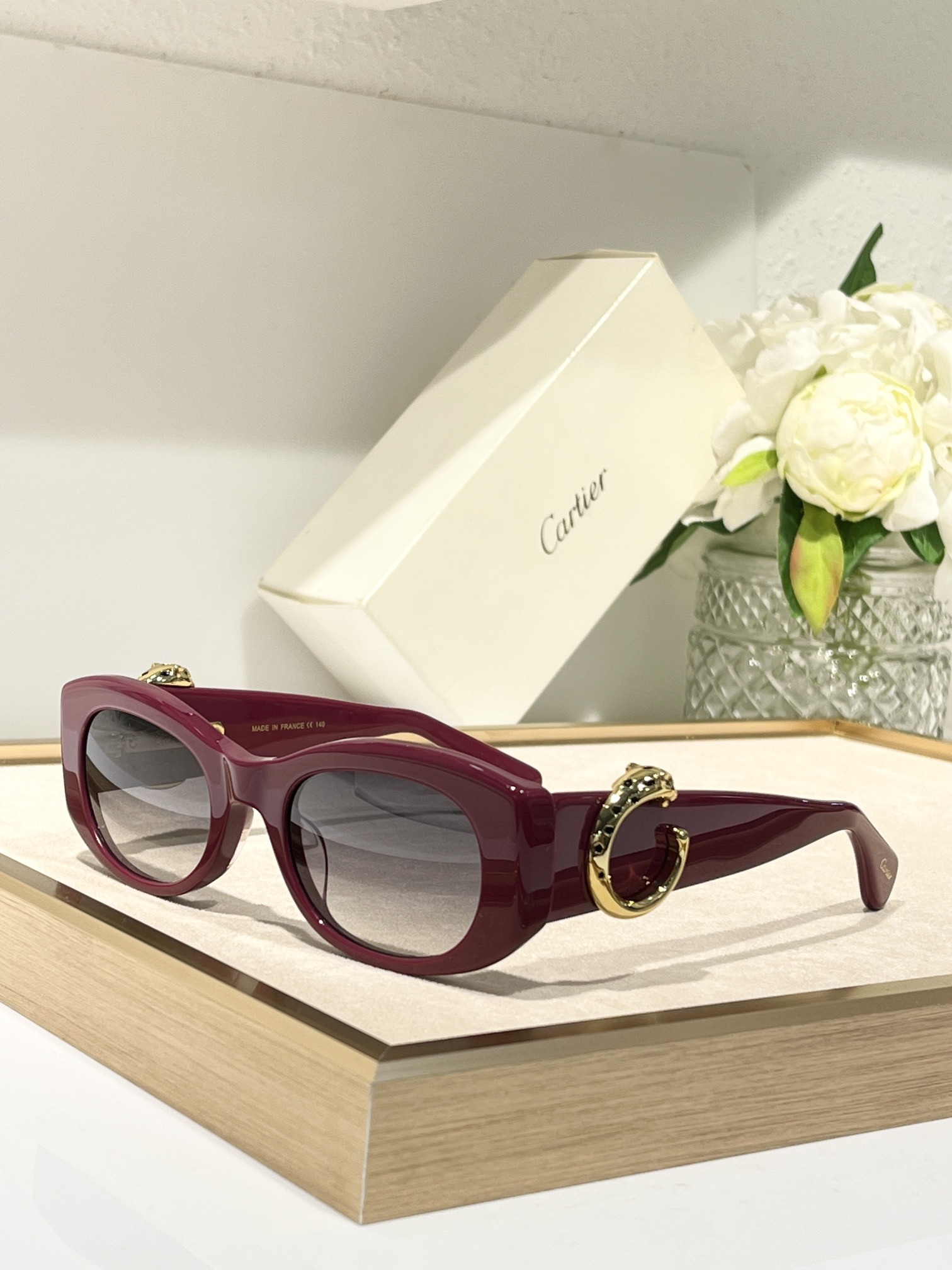 Cartier Glasses Narrow frame 51-21-145 - Image 3