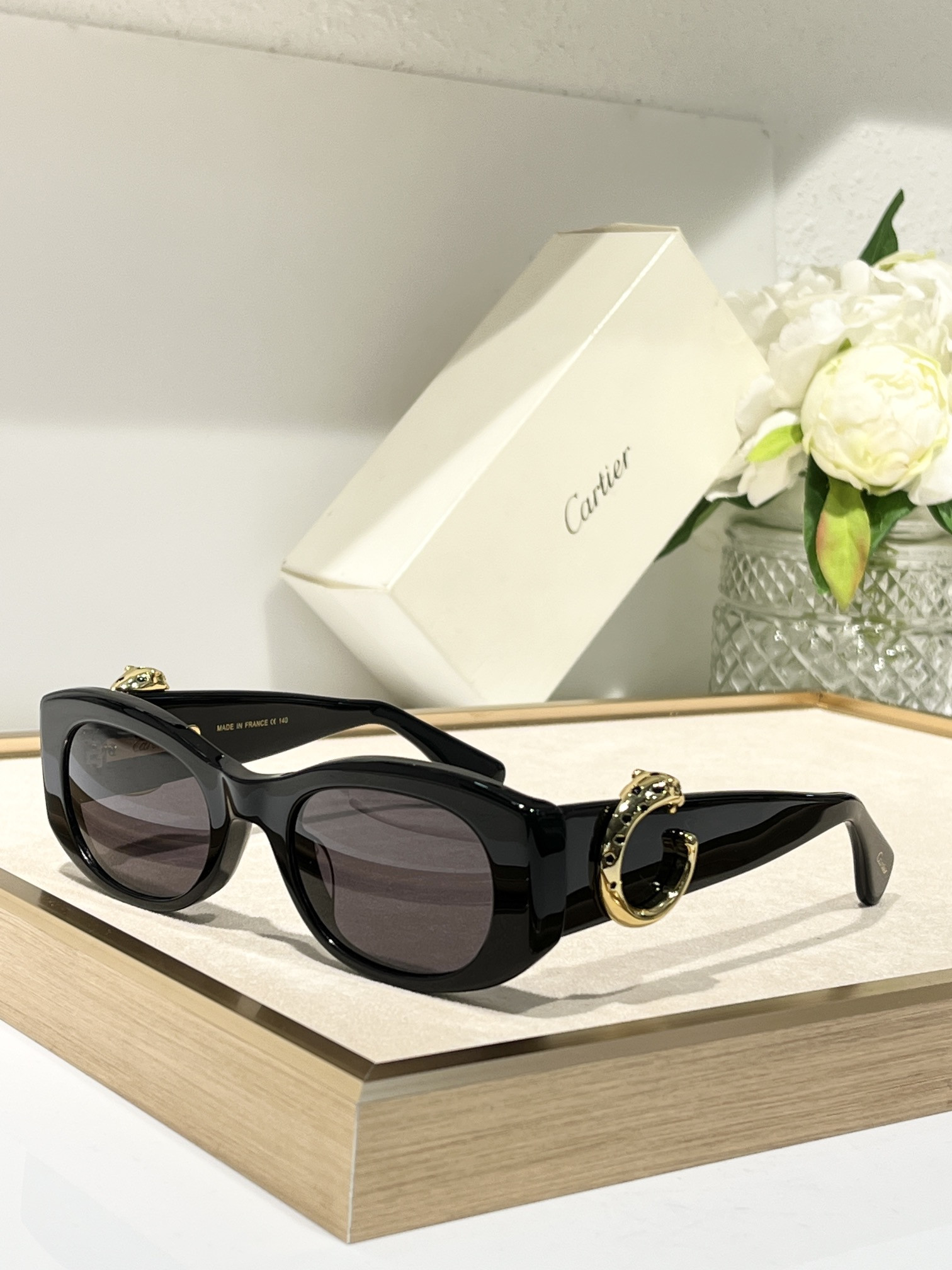 Cartier Glasses Narrow frame 51-21-145 - Image 5