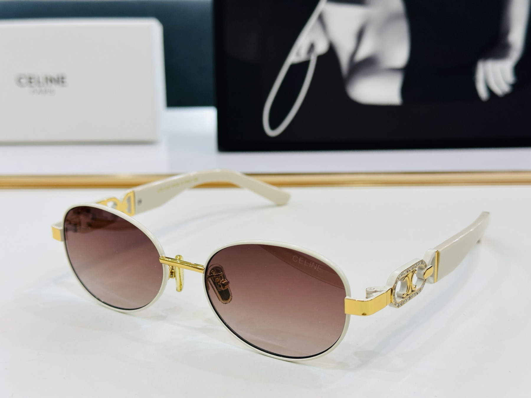 Celine Glasses CL40253 53-18-145 - Image 3