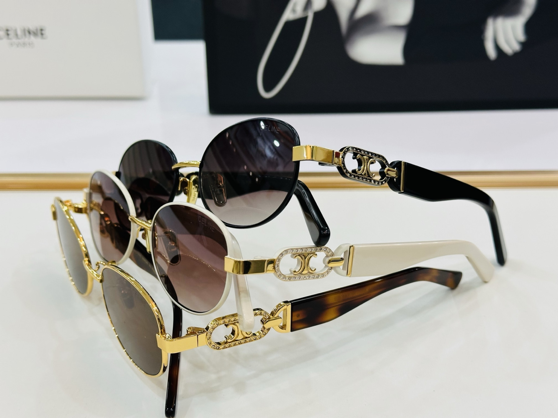Celine Glasses CL40253 53-18-145 - Image 10