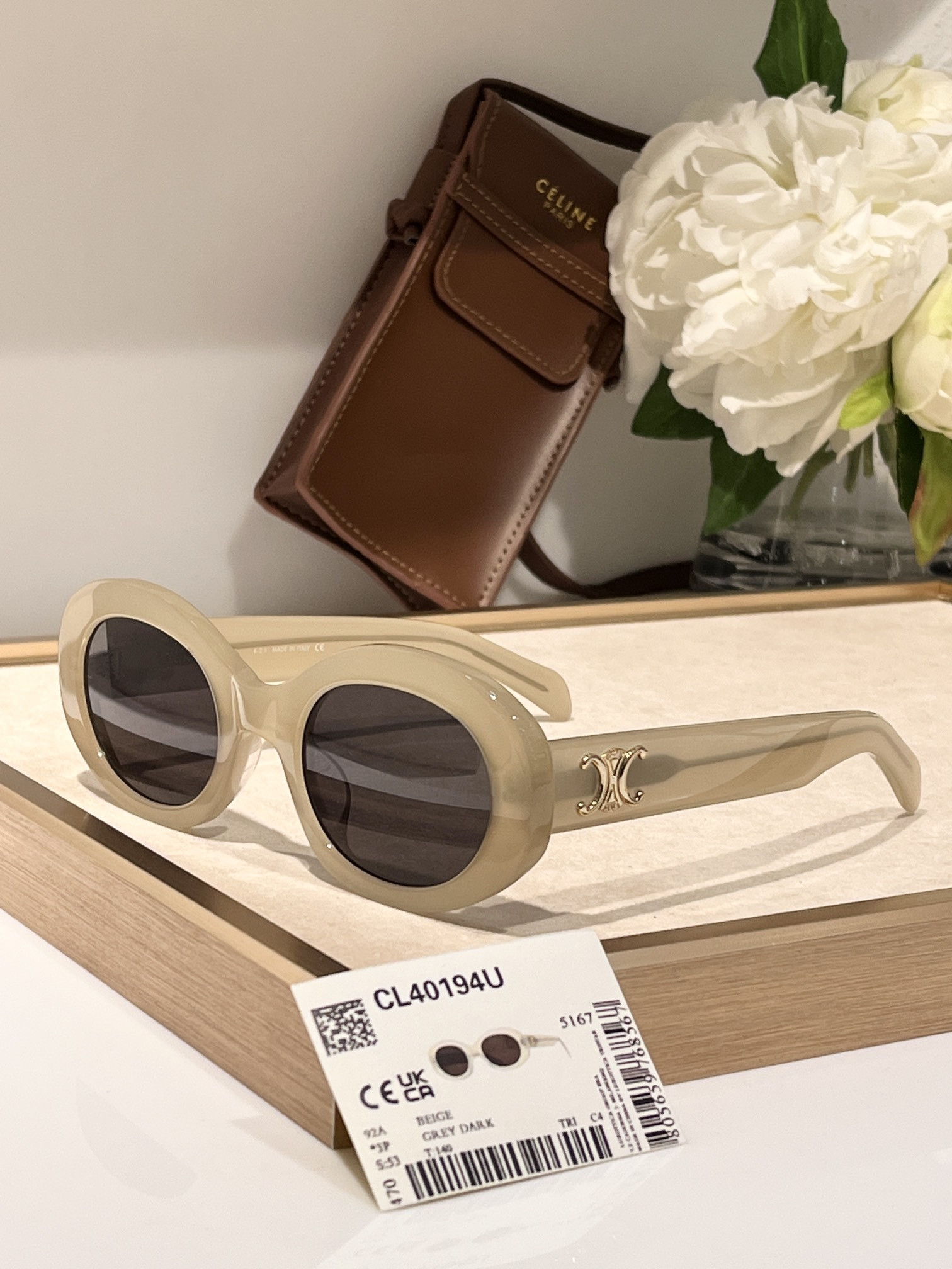 Celine Glasses 40194 52-22-145 - Image 4