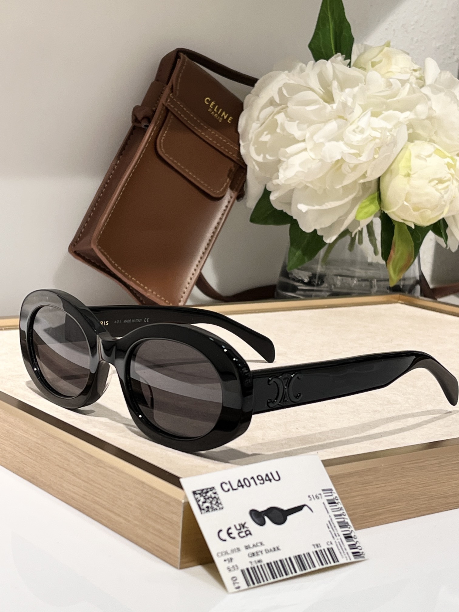 Celine Glasses 40194 52-22-145 - Image 6