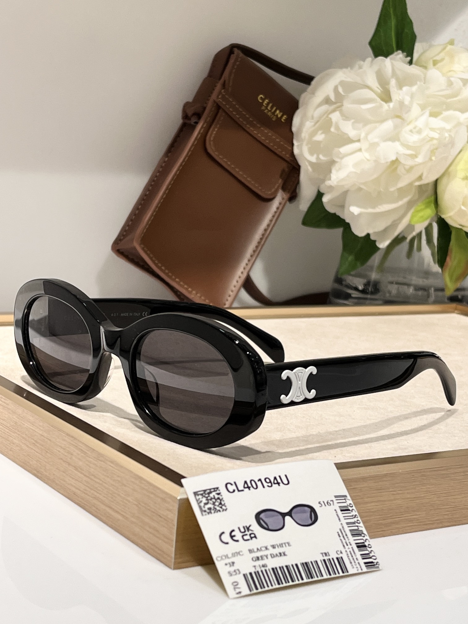 Celine Glasses 40194 52-22-145 - Image 7