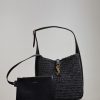 YSL LE 5 ¨¤ 7 Soft Small (Raffia/Leather) 22x22x7-9cm