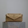 YSL CALYPSO small in plunged lambskin 26x14x7cm