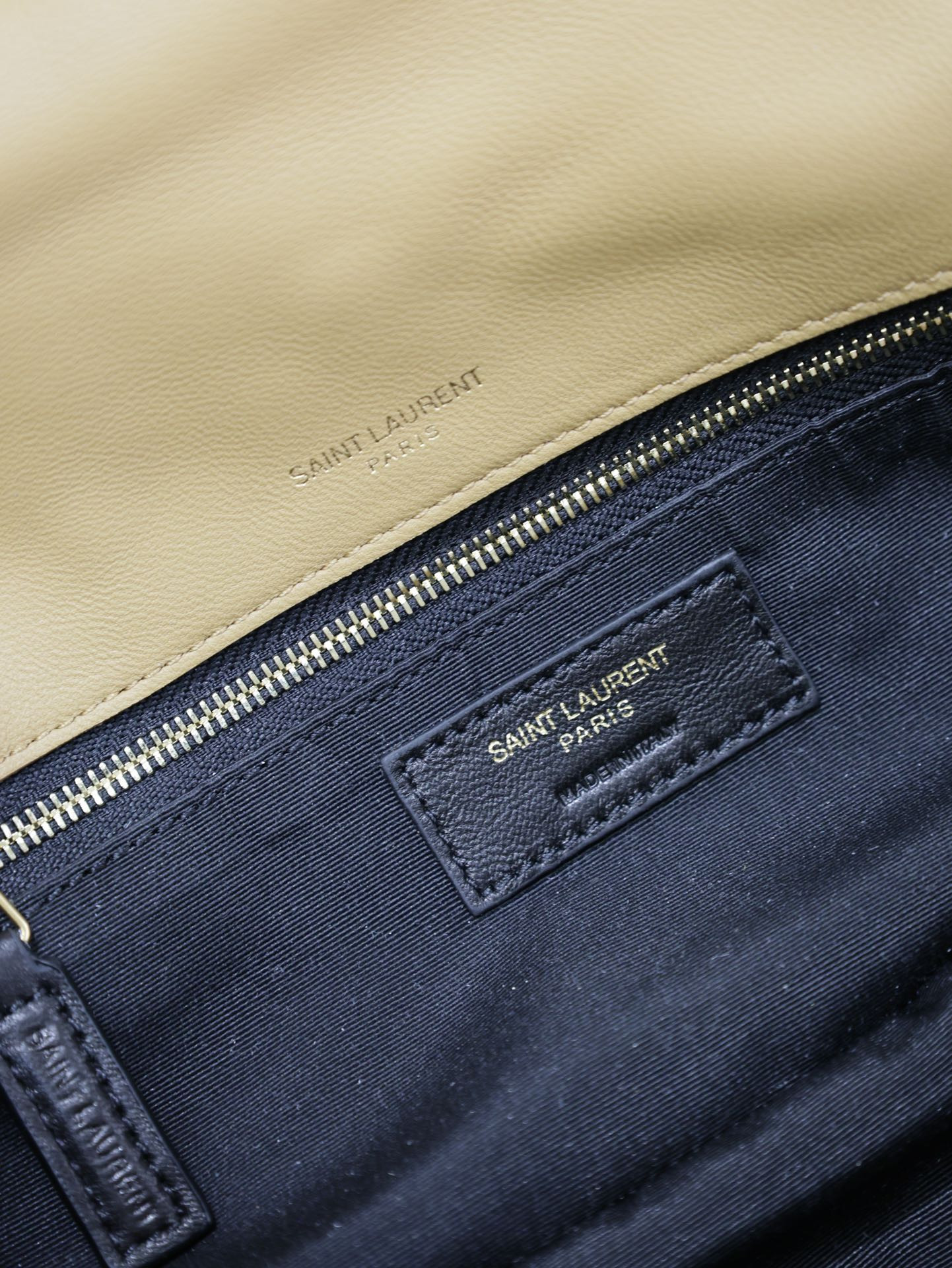 YSL CALYPSO small in plunged lambskin 26x14x7cm - Image 16