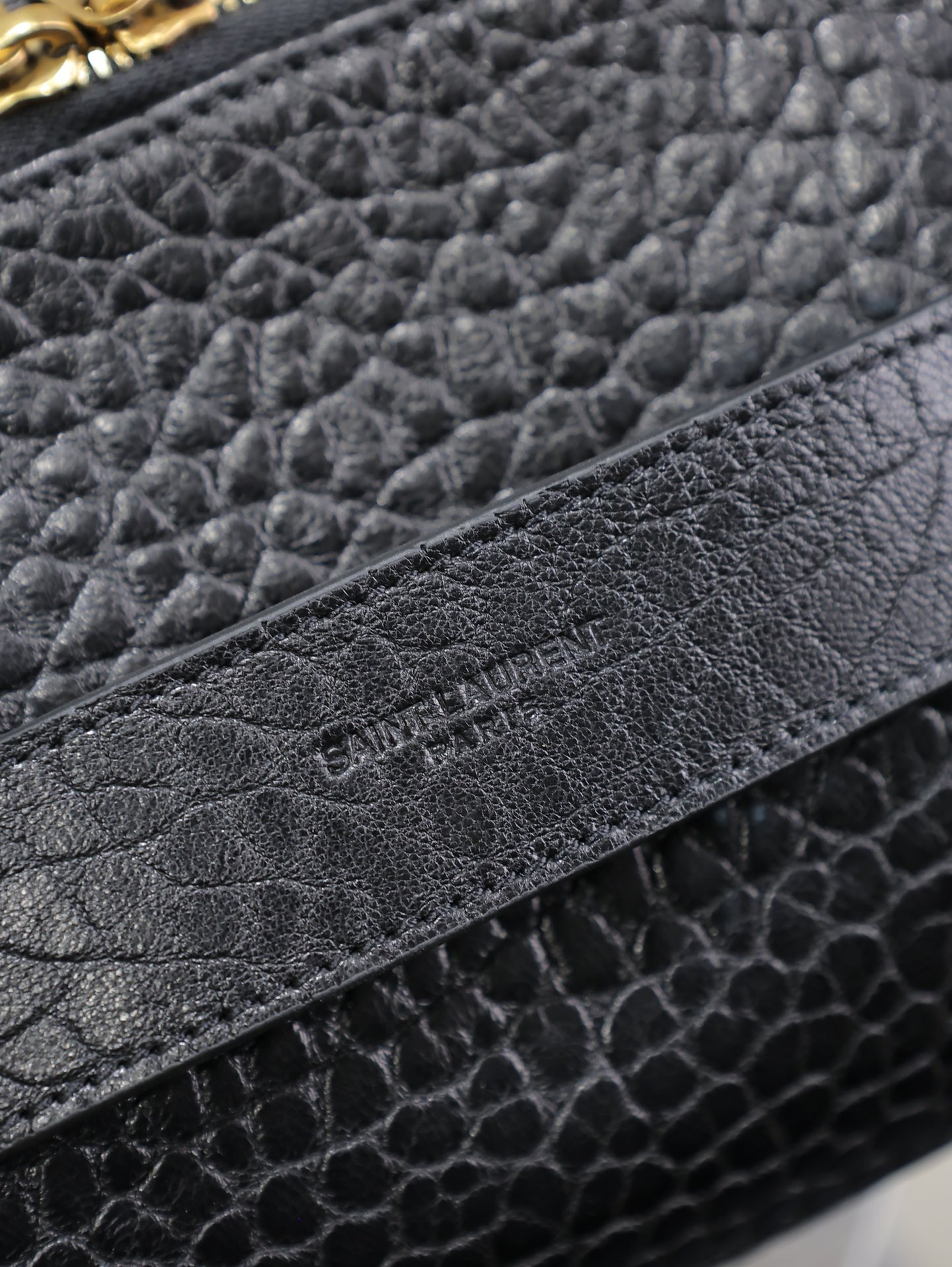 YSL GABY Vanity Case in Grained Leather 21x13x13cm - Image 13