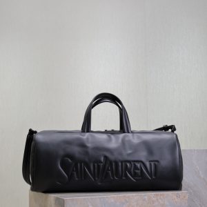 Alternative view of YSL SAINT LAURENT duffle in lambskin 53x24x22cm