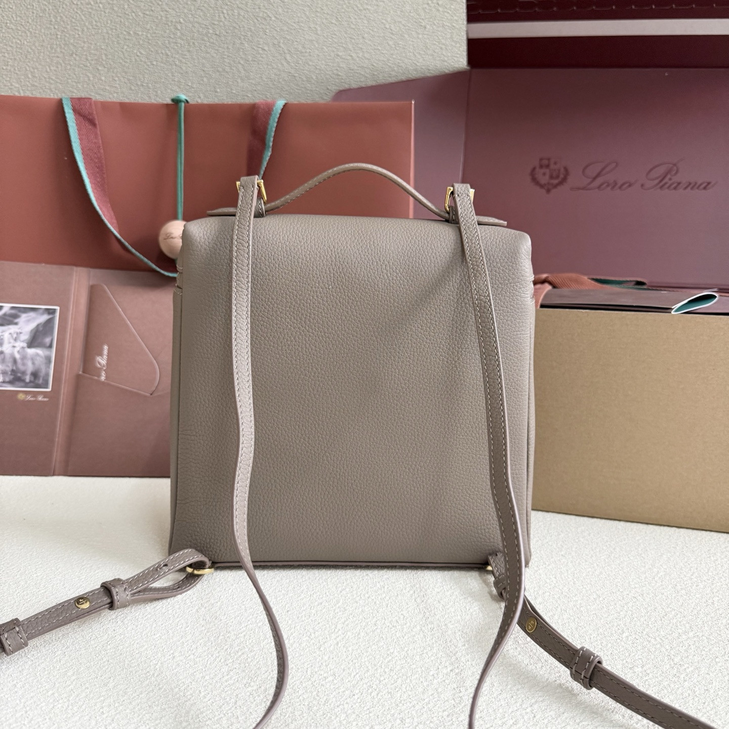 Loro Piana Extra Pocket Backpack L23.5 23x21x8cm - Image 4